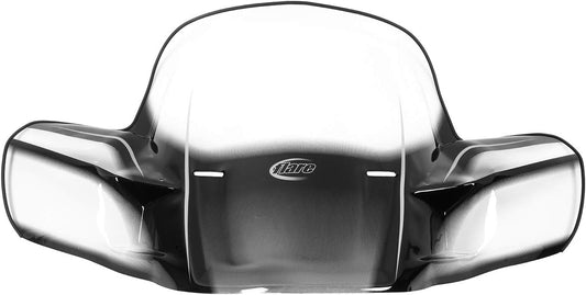 Universal KIMPEX Black Flare ATV Windshield
