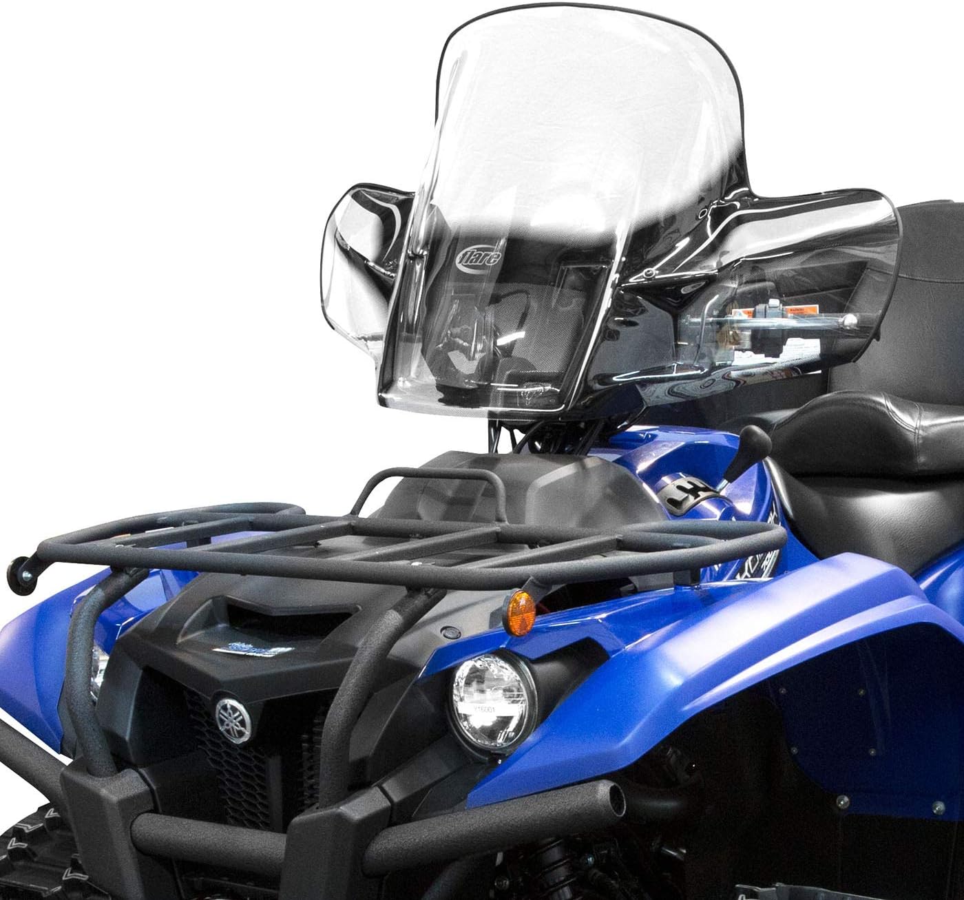 Universal KIMPEX Black Flare ATV Windshield