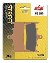 1998-1999 KAWASAKI ZX-6R SINTERED FRONT BRAKE PADS SET - SBS686HS