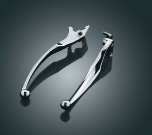 Kuryakyn Wide Style Levers Chrome - 7425